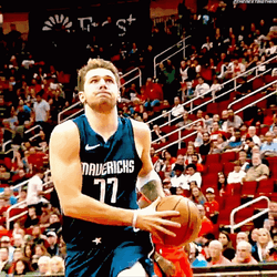 Dallas Mavericks Luka Doncic Dunk Ball GIF