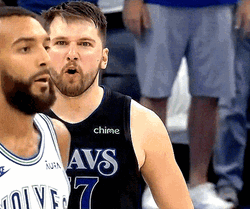 Dallas Mavericks Luka Doncic Shouting GIF