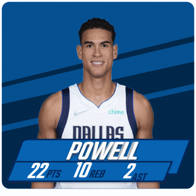 Dallas Powell Player 22 Points 10 Rebounds GIF