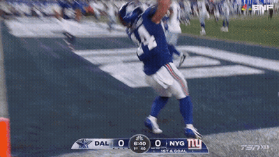 Dallas vs New York Giants Football Game