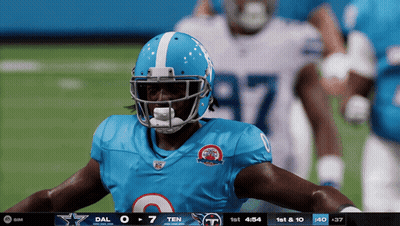Dallas Vs Tennessee Titans Football Game GIF