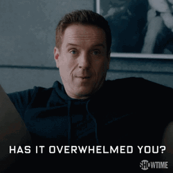 Damian Lewis Has It Overwhelmed GIF