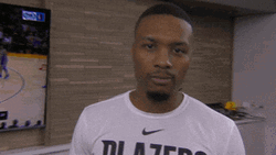 Damian Lillard Coming At The Camera GIF