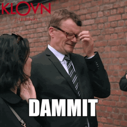 Dammit Sad Disheartened Reaction GIF