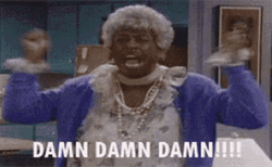 Damn Damn Damn Frustrated Martin Lawrence GIF