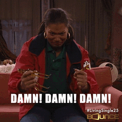 Damn Damn Damn Queen Latifah Screaming GIF