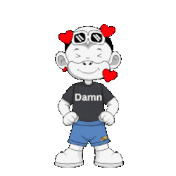 Damn Damn Zhot Jr Sticker GIF