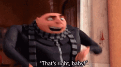 Damn Right Felonious Gru Despicable Me GIF