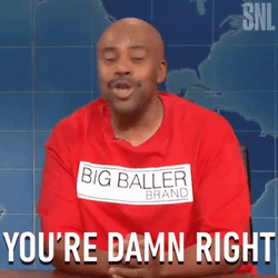 Damn Right Kenan Thompson SNL GIF