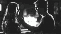 Damon Kisses Nina Dobrev GIF