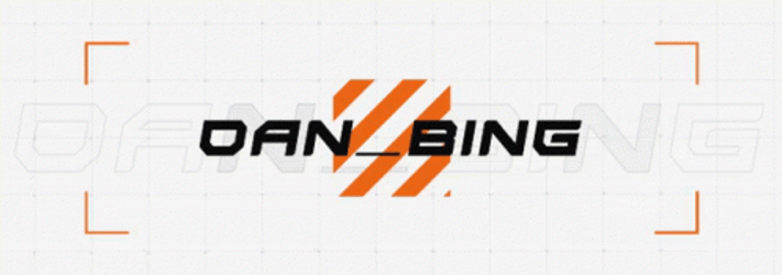 Dan Bing White Background Discord Profile Banner GIF