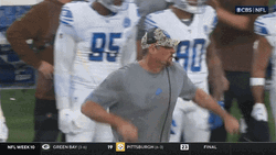 Dan Campbell Celebration Fist Pump GIF
