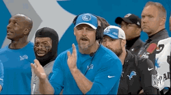 Dan Campbell Coach Hand Clapping GIF