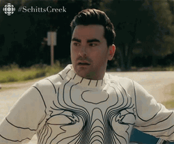 Dan Levy Big Deep Breath  GIF