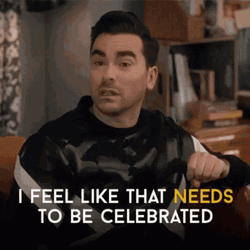 Dan Levy Celebrate Meme GIF