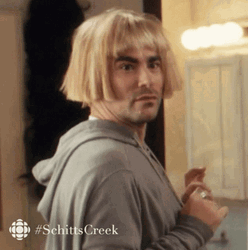 Dan Levy Uh Uh Reaction GIF