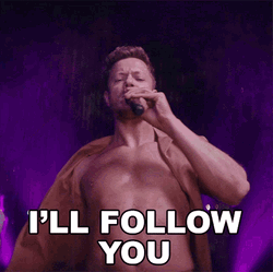 Dan Reynolds I'll Follow You GIF