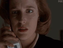 Dana Scully I'm On My Way GIF