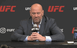 Dana White Hold Up Smiling GIF