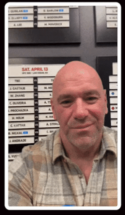 Dana White Holding Crisco Oil GIF