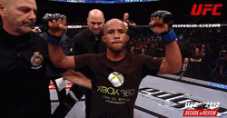 Dana White Put Belt On Demetrious Johnson GIF