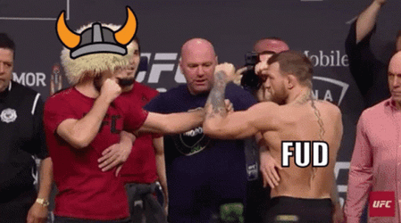 Dana White Separate Connor And Khabib GIF