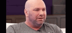 Dana White Shaking His Head GIF