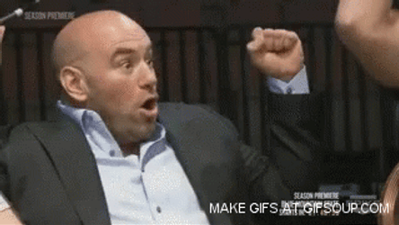 Dana White Was Shock GIF