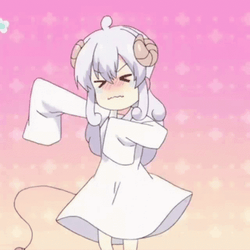 Dance Anime Machikado Mazoku GIF