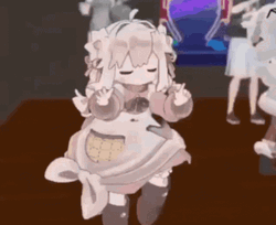 Dance Anime Minahoshi Chan GIF