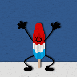 Dance Clap Ice Popsicle Animation GIF