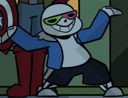 Dance Meme Fresh Sans Undertale AU GIF
