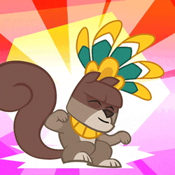 Dance Moves Squirrel GIF
