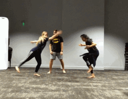 Dance Off Between Ladies GIF