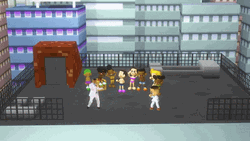 Dance Off In Video Game GIF