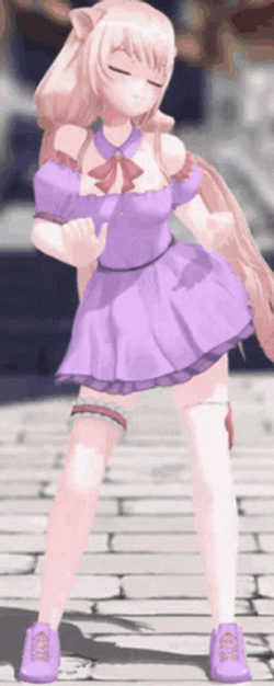Dance Sexy Anime Girl Alymew GIF