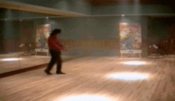 Dance Studio Michael Jackson Moonwalk GIF