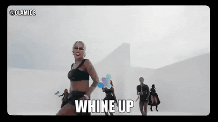 Dancehall Hips Swaying Whine Up GIF