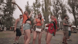 Dancehall Party Girls Having Fun GIF