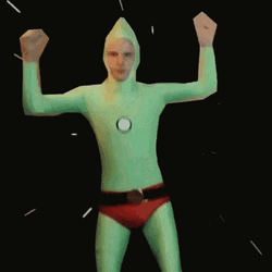 Dancing Alien Man GIF