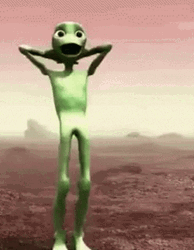 Dancing Alien Twerking GIF