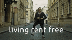 Dancing And Living Rent Free GIF