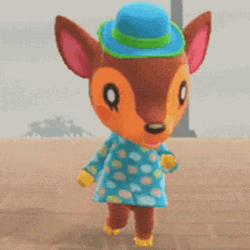 Dancing Animal Crossing Fauna Acnl Pride GIF