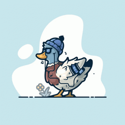 Dancing Animal Duck GIF