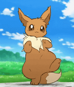 Dancing Animal Eevee GIF