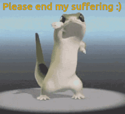 Dancing Animal End My Suffering GIF