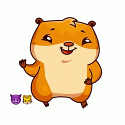 Dancing Animal Hamster Sticker GIF
