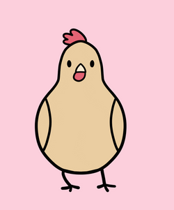 Dancing Animated Buff Chicken GIF
