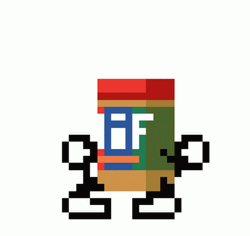 Dancing Animated Jif Peanut Butter Jar GIF