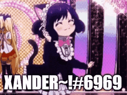 Dancing Anime Cat Girl Xander  GIF